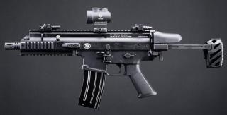 Cybergun FN Herstal-Licensed SCAR-SC Compact Airsoft PDW by ARES